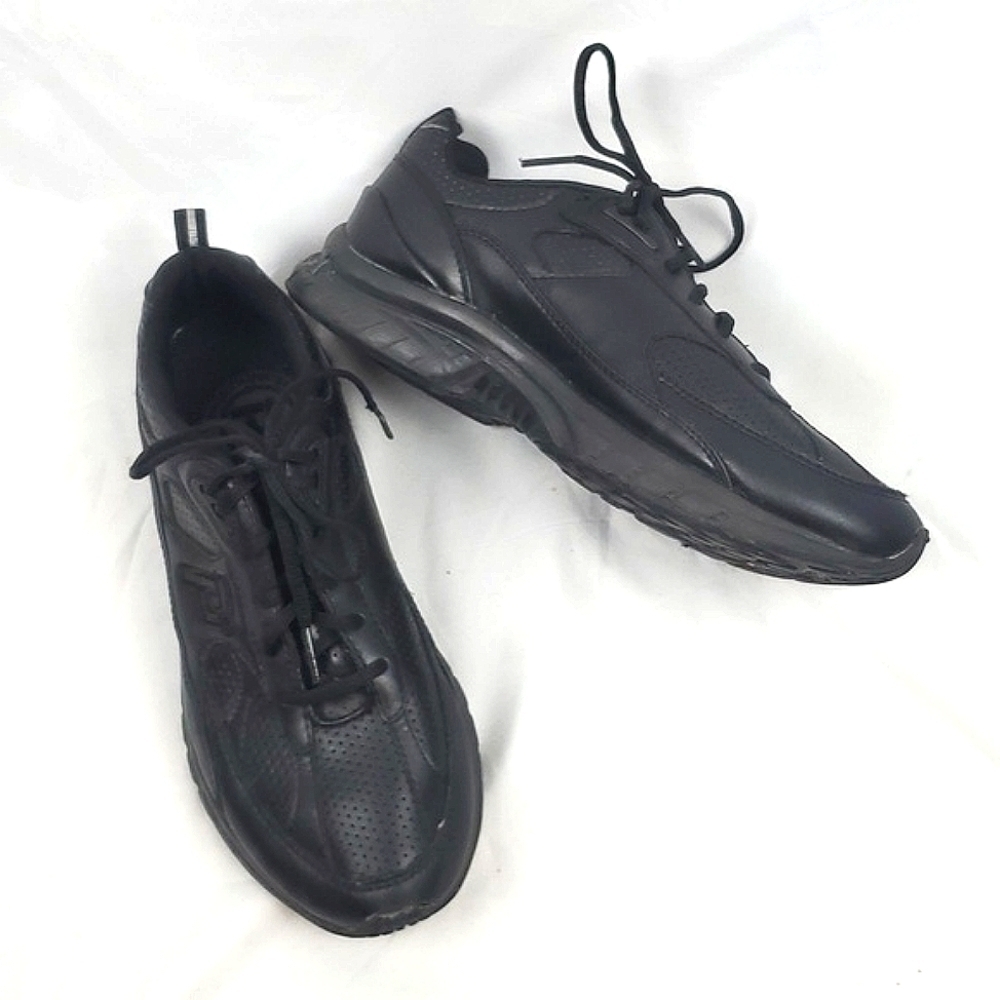 Propet Black Leather‎ Sneaker